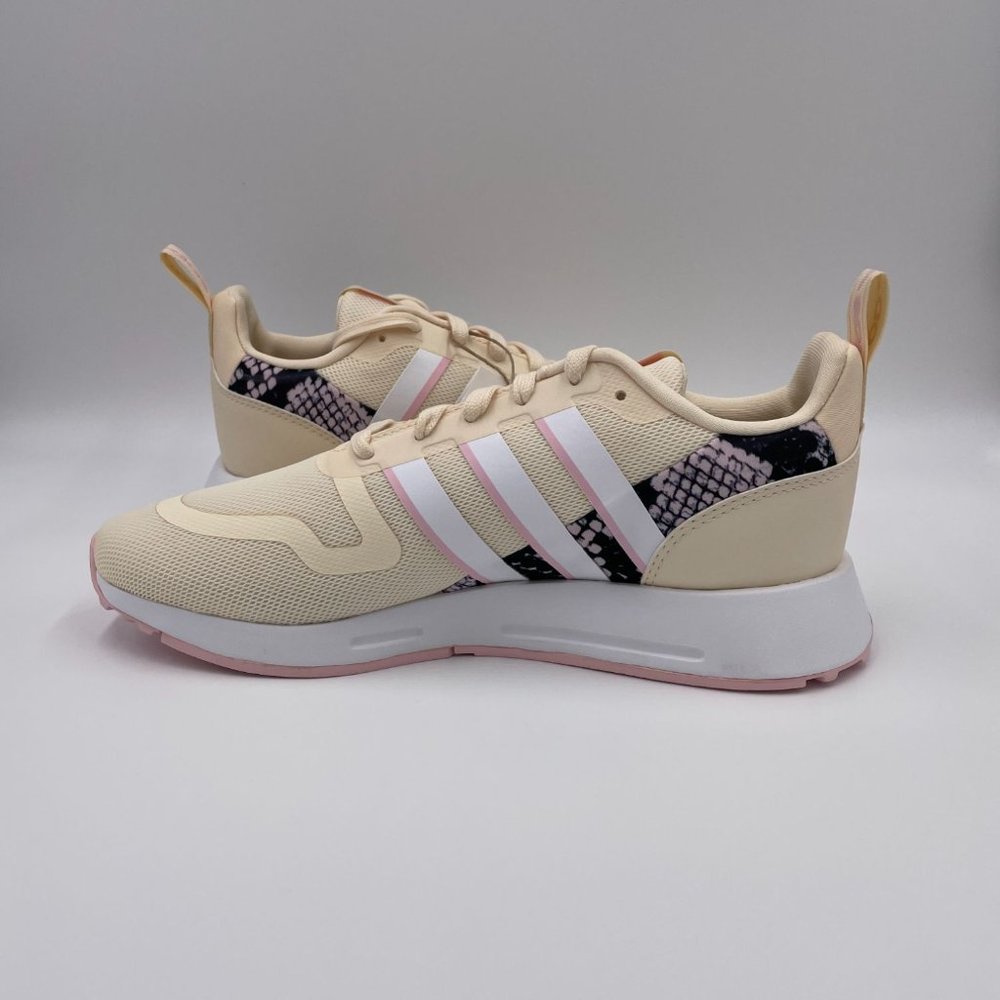 adidas Multix Snakeskin Ecru Tint Pink Womens Shoes - Picture 2 of 8